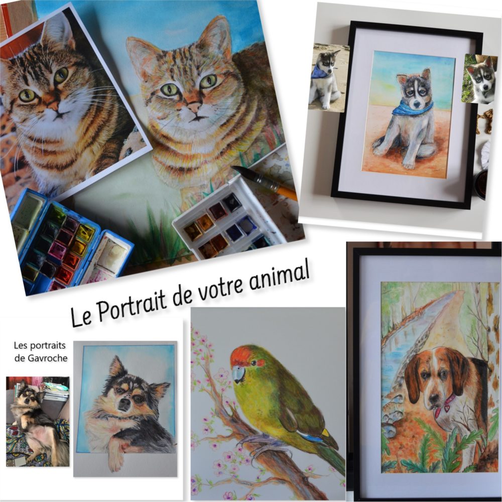 Commandez votre Portrait d’après photo à l’aquarelle