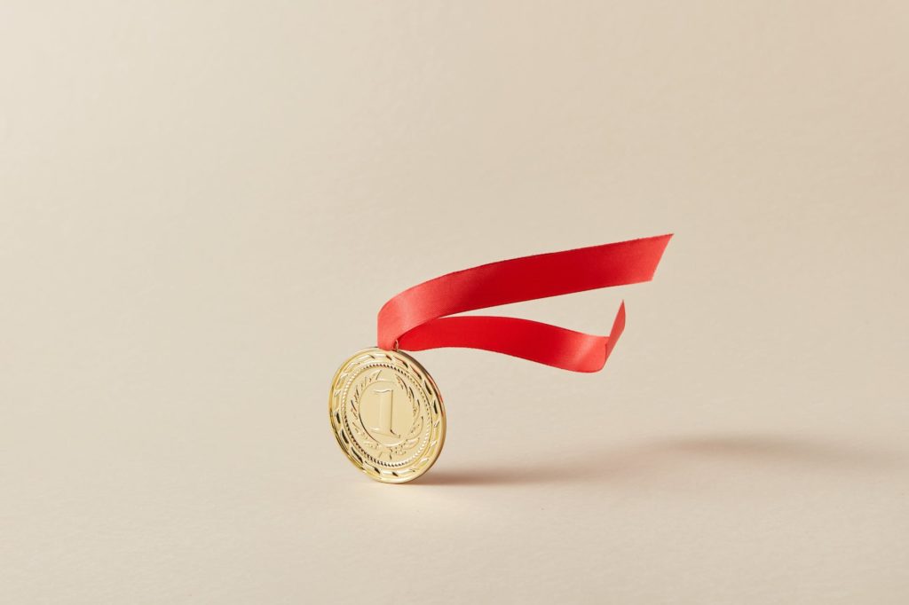 photo of a first medal