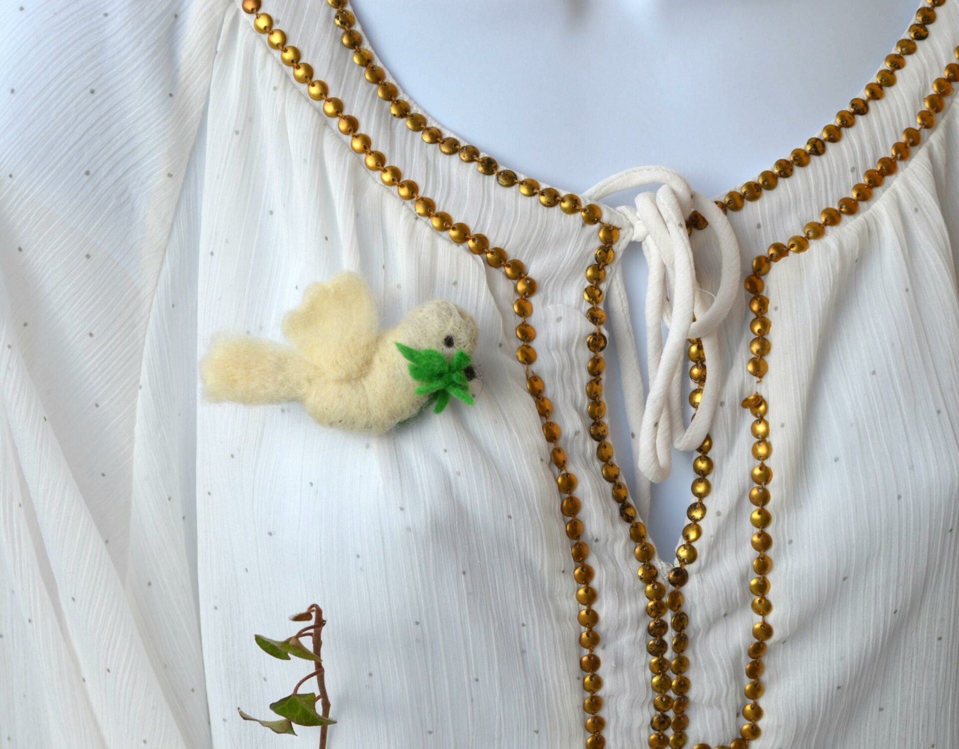 Broche Colombe (frais de port offert)