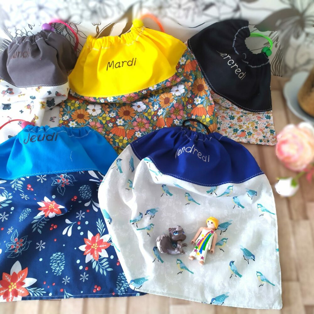 Pochon en Tissu Personnalisé