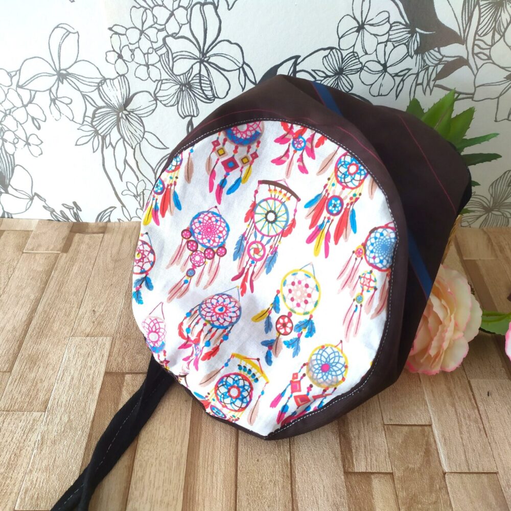 Calot Attrape rêves, bonnet de coton, ( frais de port offert)