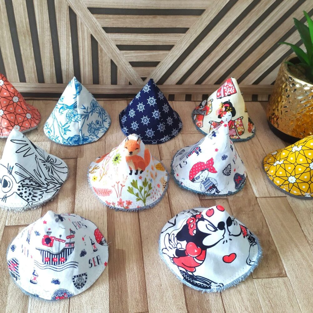 Lot de 10 :Pare pipi - tipi stop pipi - éponge et coton