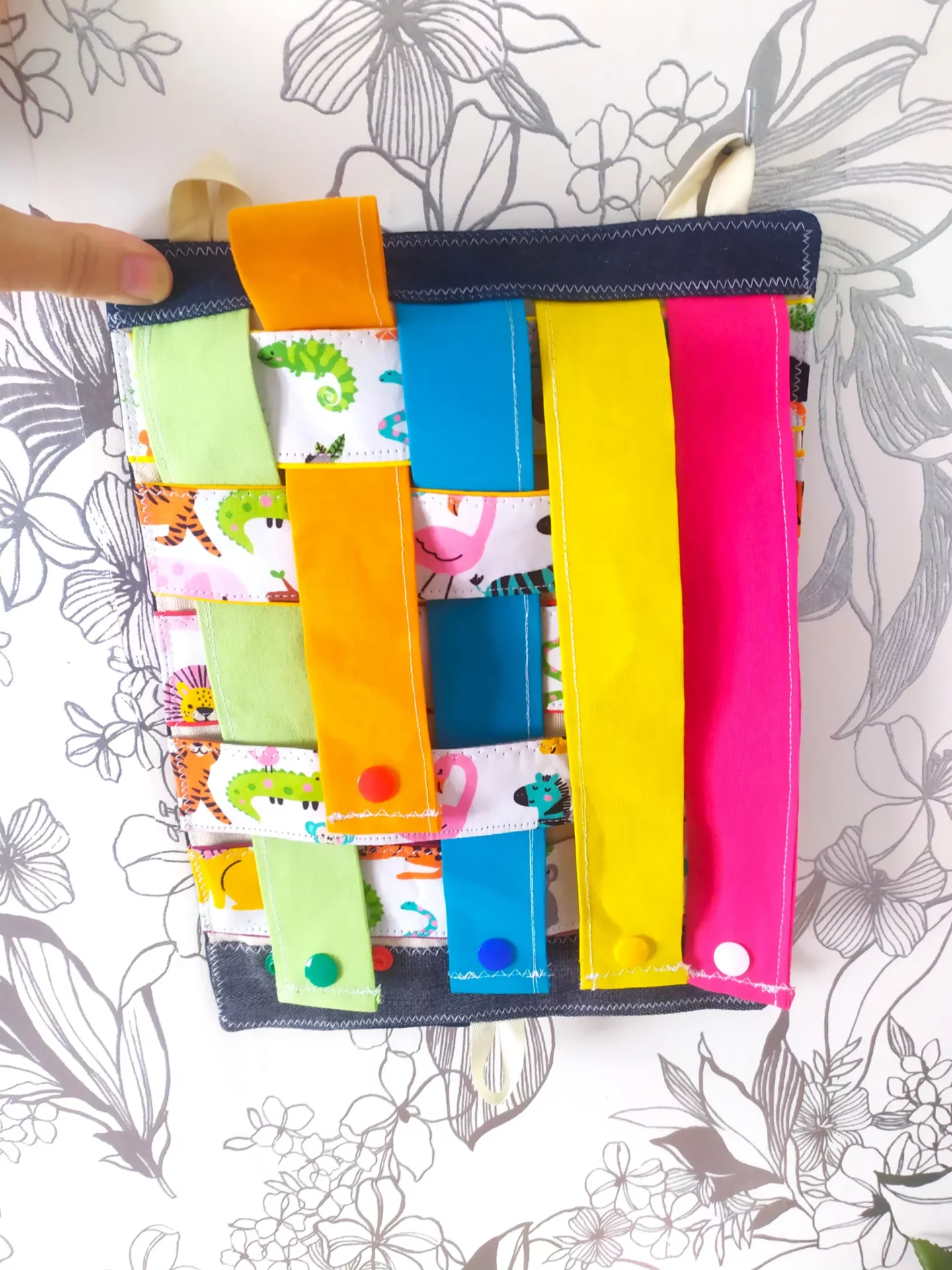 Tissage Montessori Multicolore Pays des animaux – Image 4