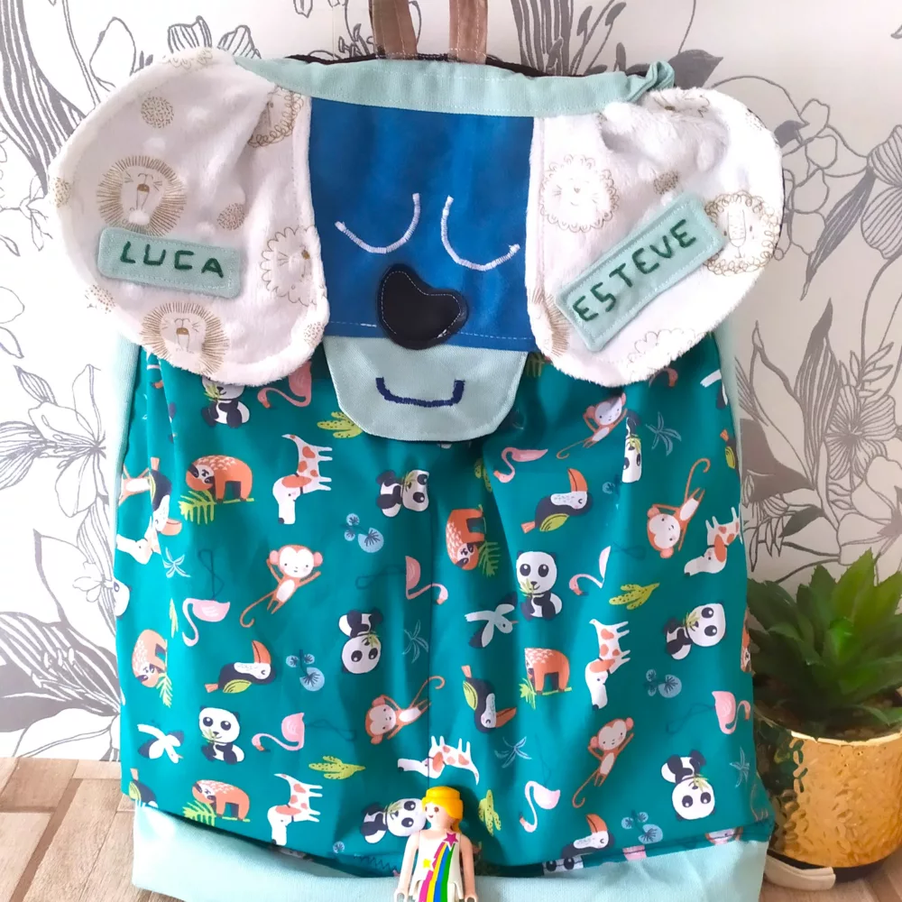 Mon premier sac de crèche personnalisé – Petit sac à dos garderie