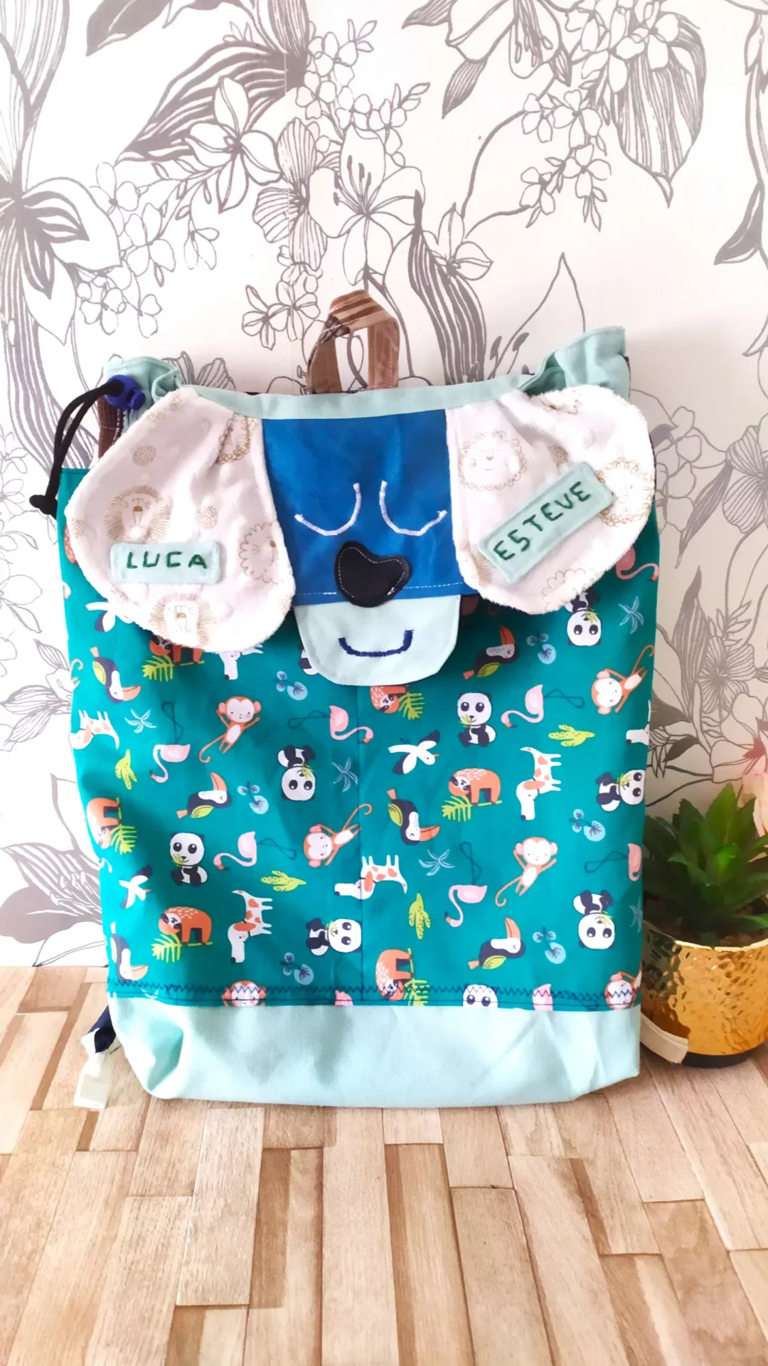 Mon premier sac de crèche personnalisé – Petit sac à dos garderie – Image 4