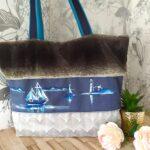 Sac unique peint noces cretonne
