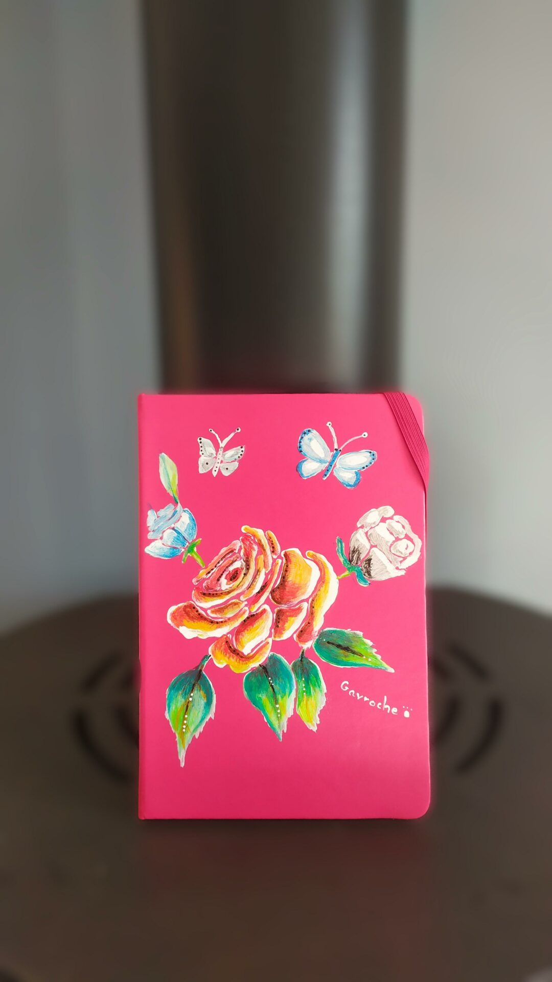 Grand Carnet Fleurs et Papillons (frais de port gratuit) – Image 2