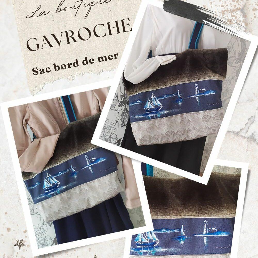 Sac Bord de mer commande personnalisée