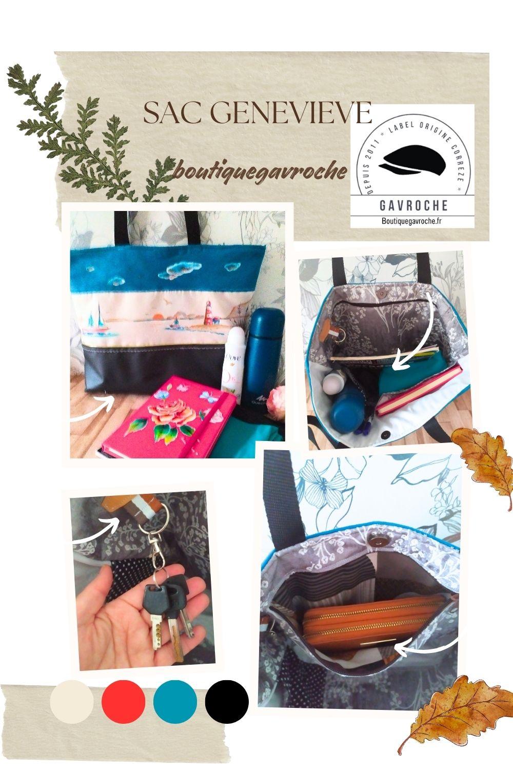 Grand sac Au Gré des Vagues – Image 3