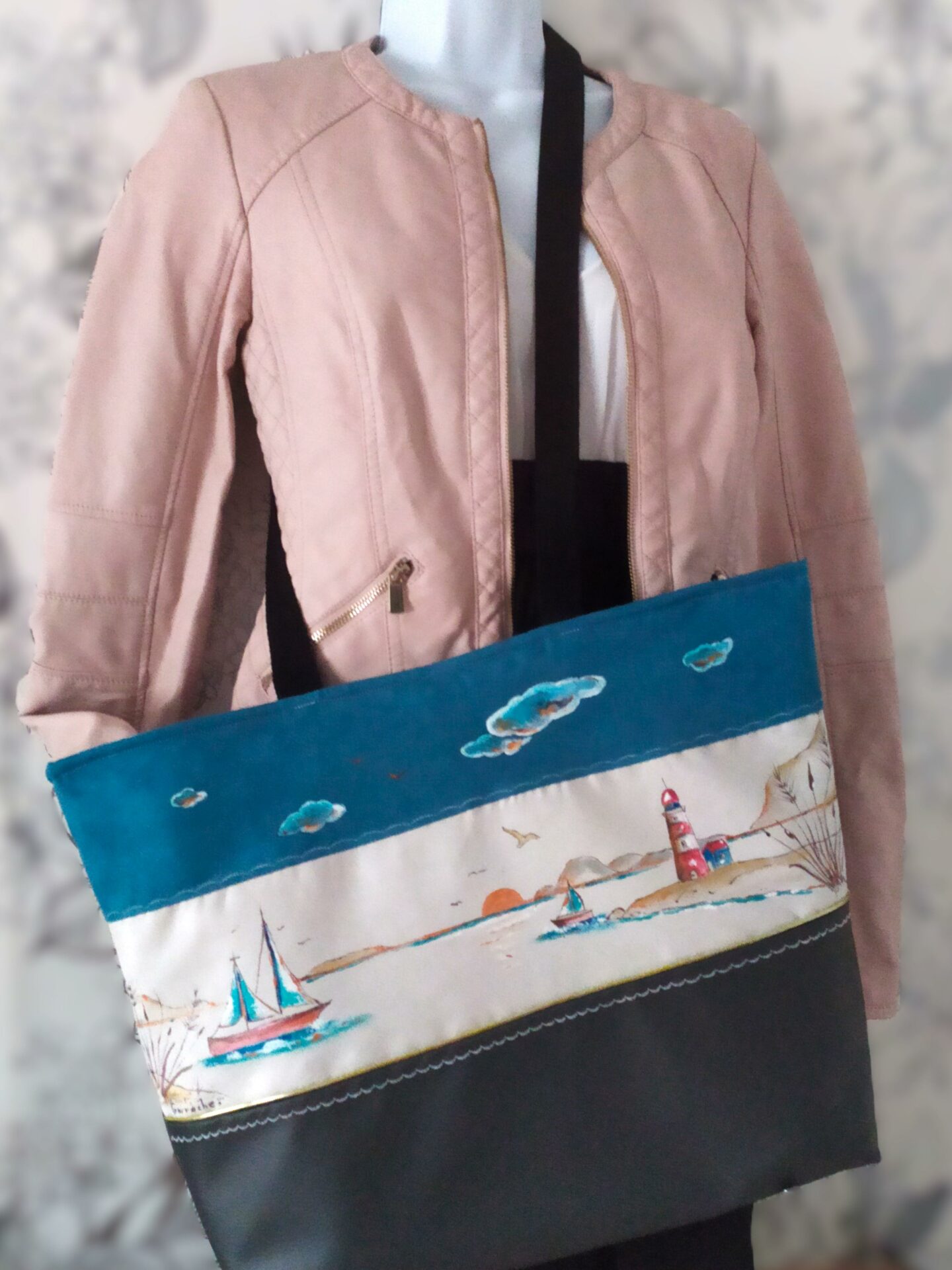 Grand sac Au Gré des Vagues – Image 4