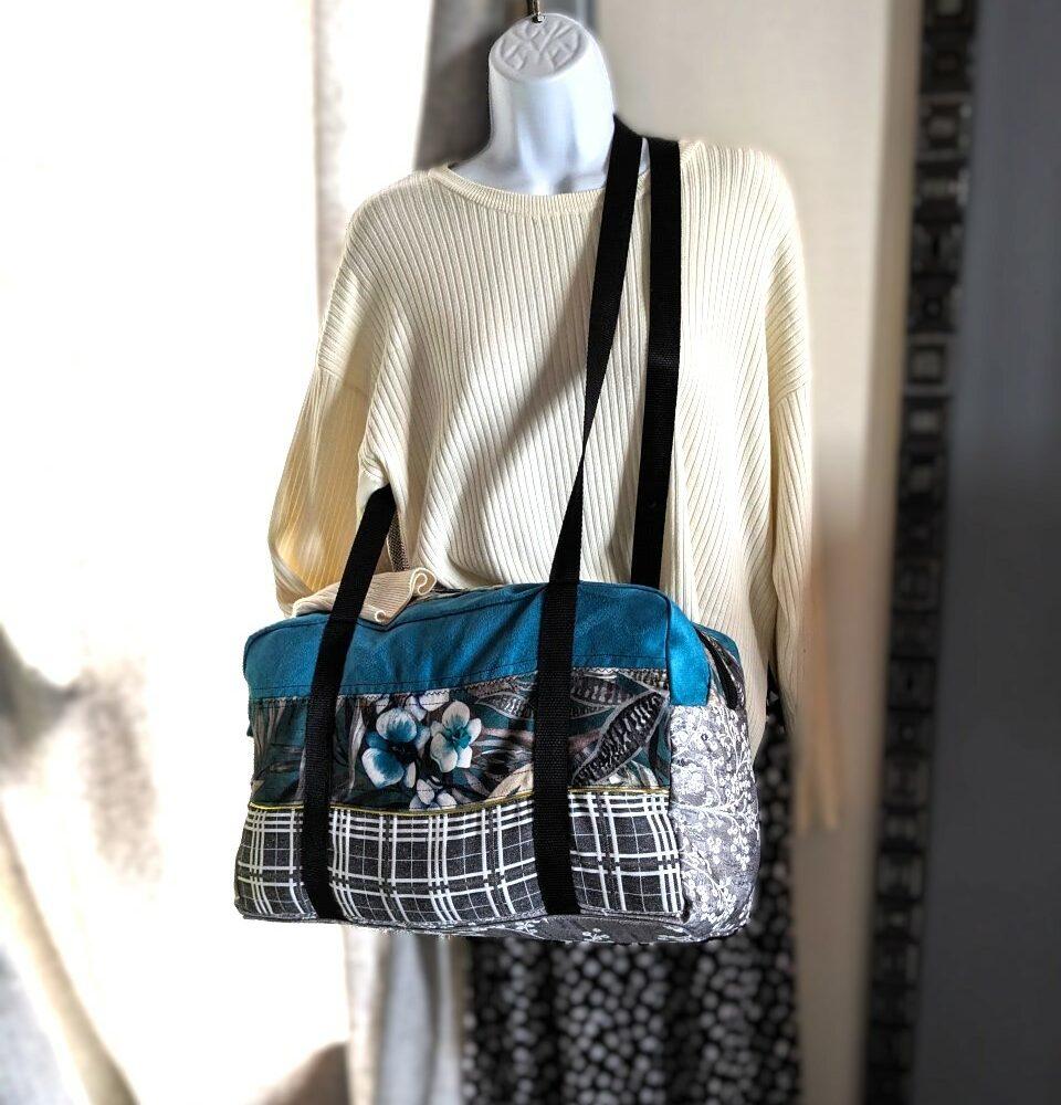 Sac Weekenders en Velours