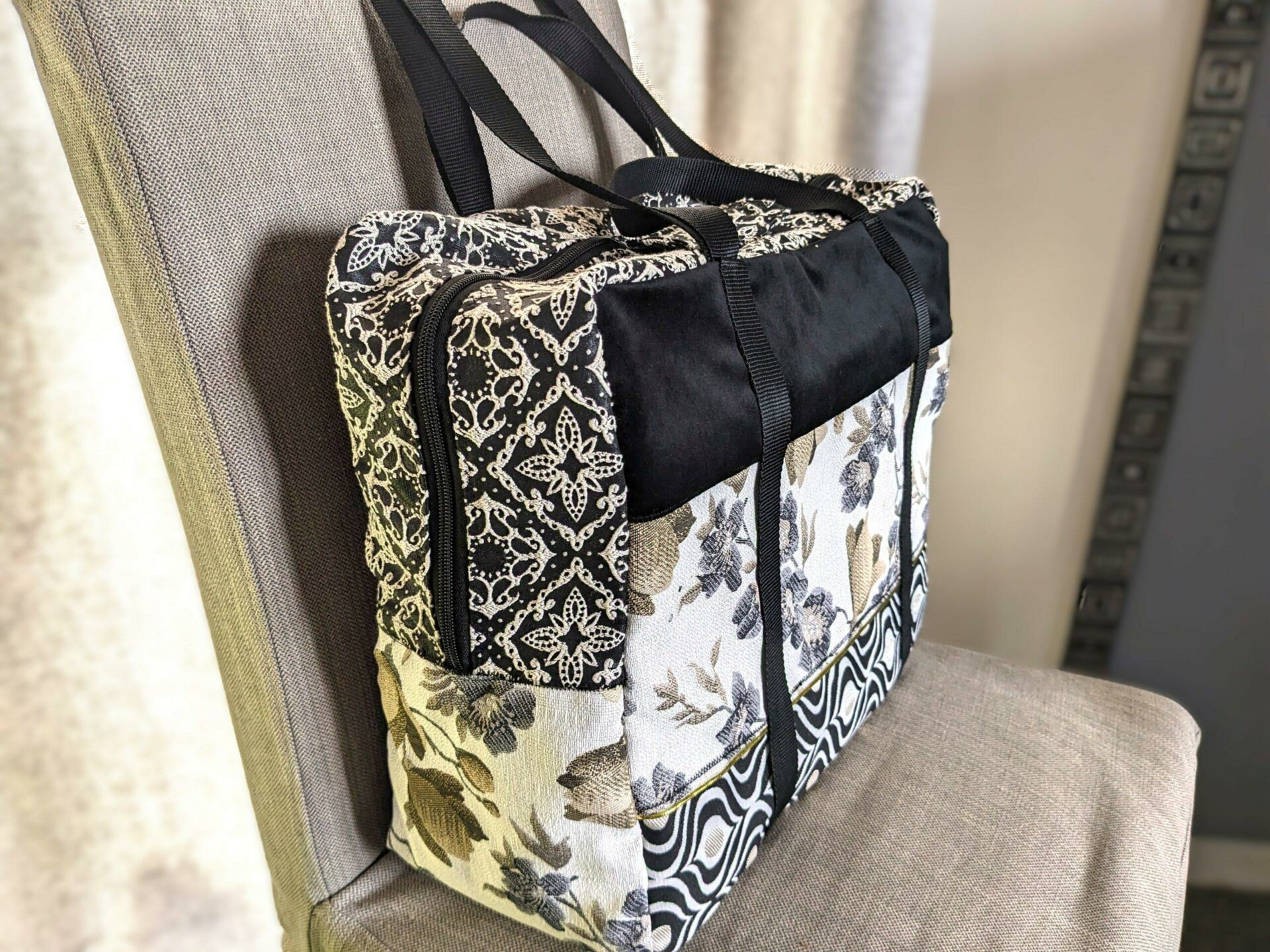 Sac Weekenders en toile Chic réversible Easyjet – Image 6
