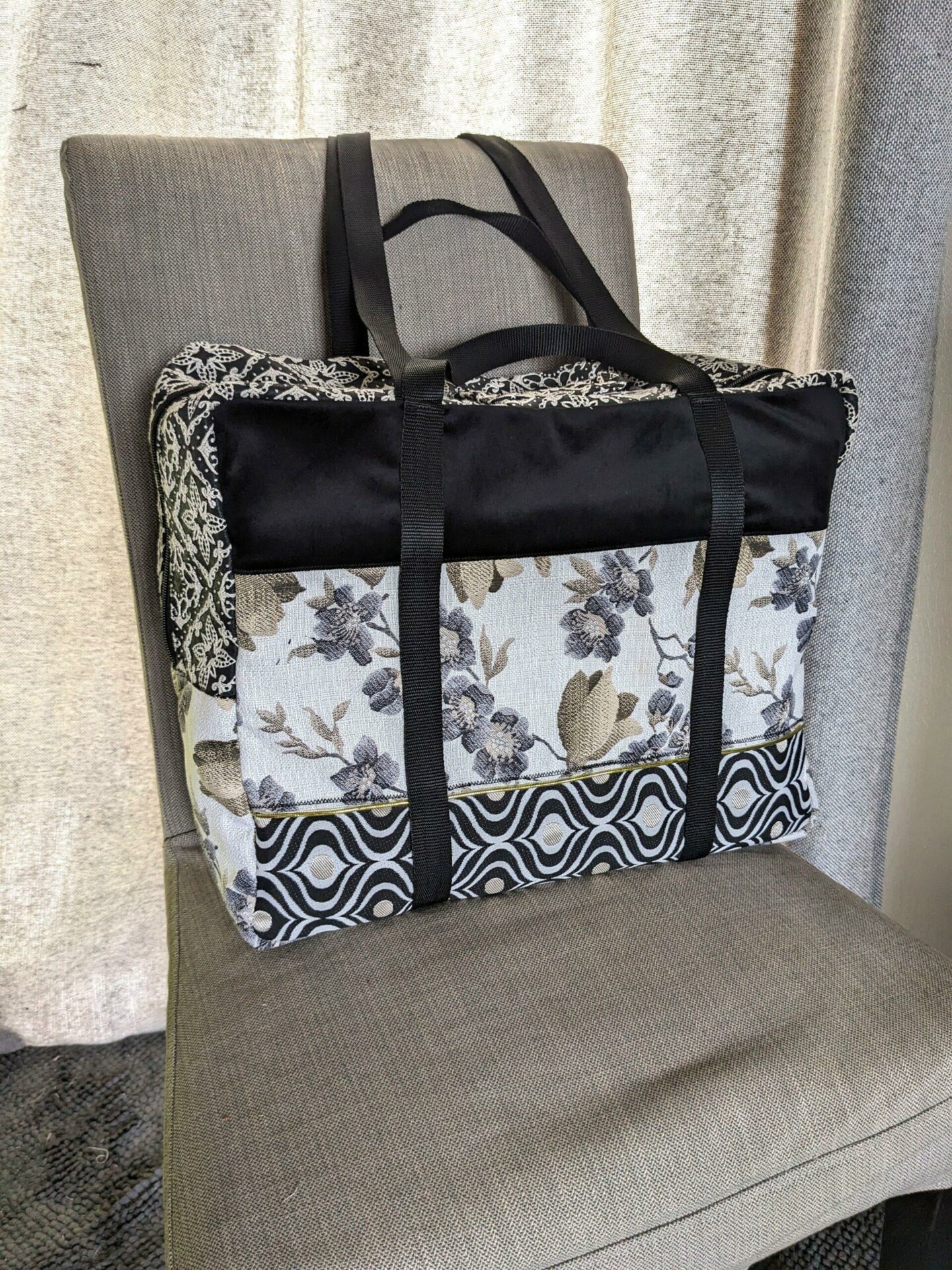 Sac Weekenders en toile Chic réversible Easyjet – Image 2