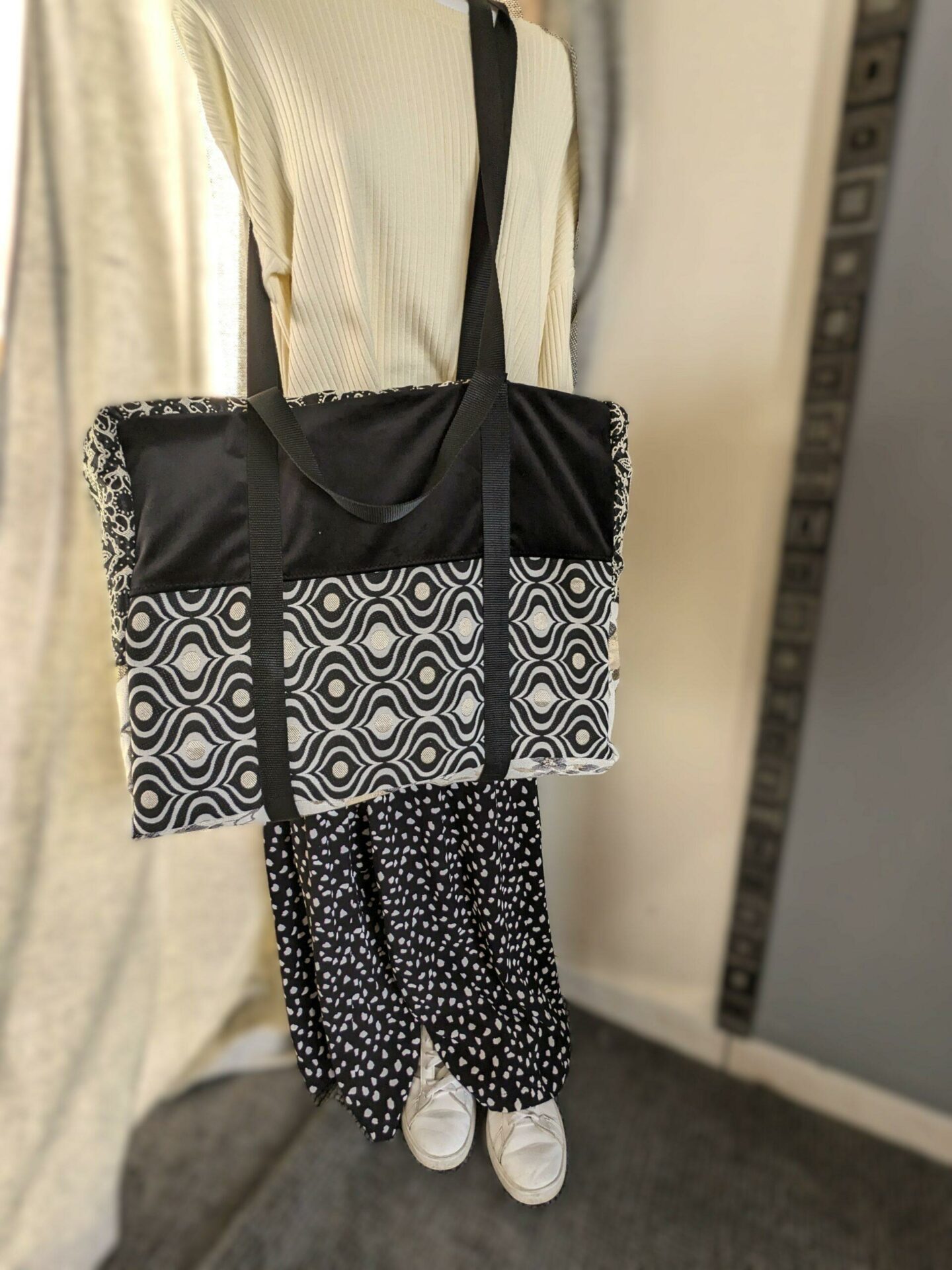 Sac Weekenders en toile Chic réversible Easyjet – Image 5