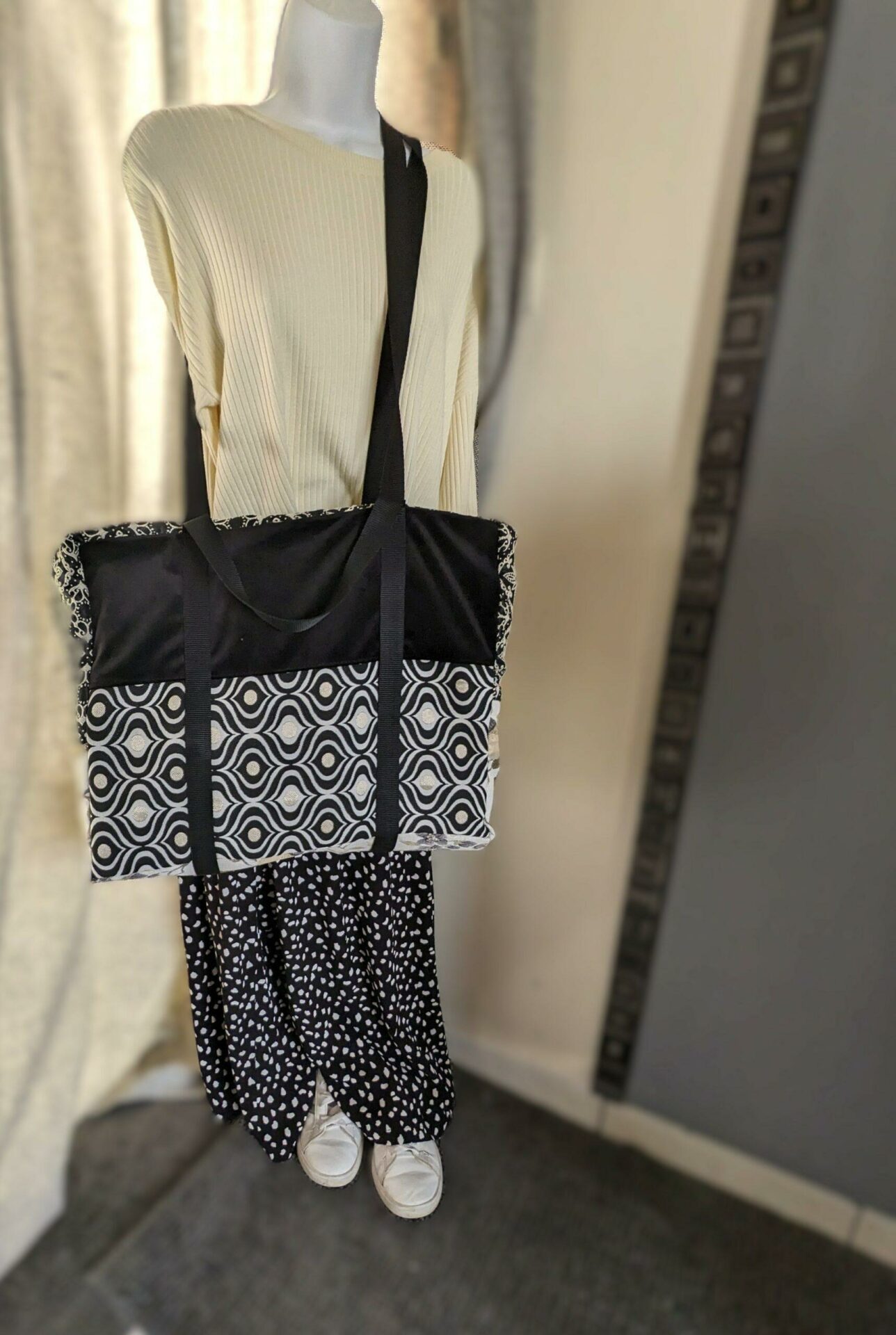 Sac Weekenders en toile Chic réversible Easyjet – Image 7