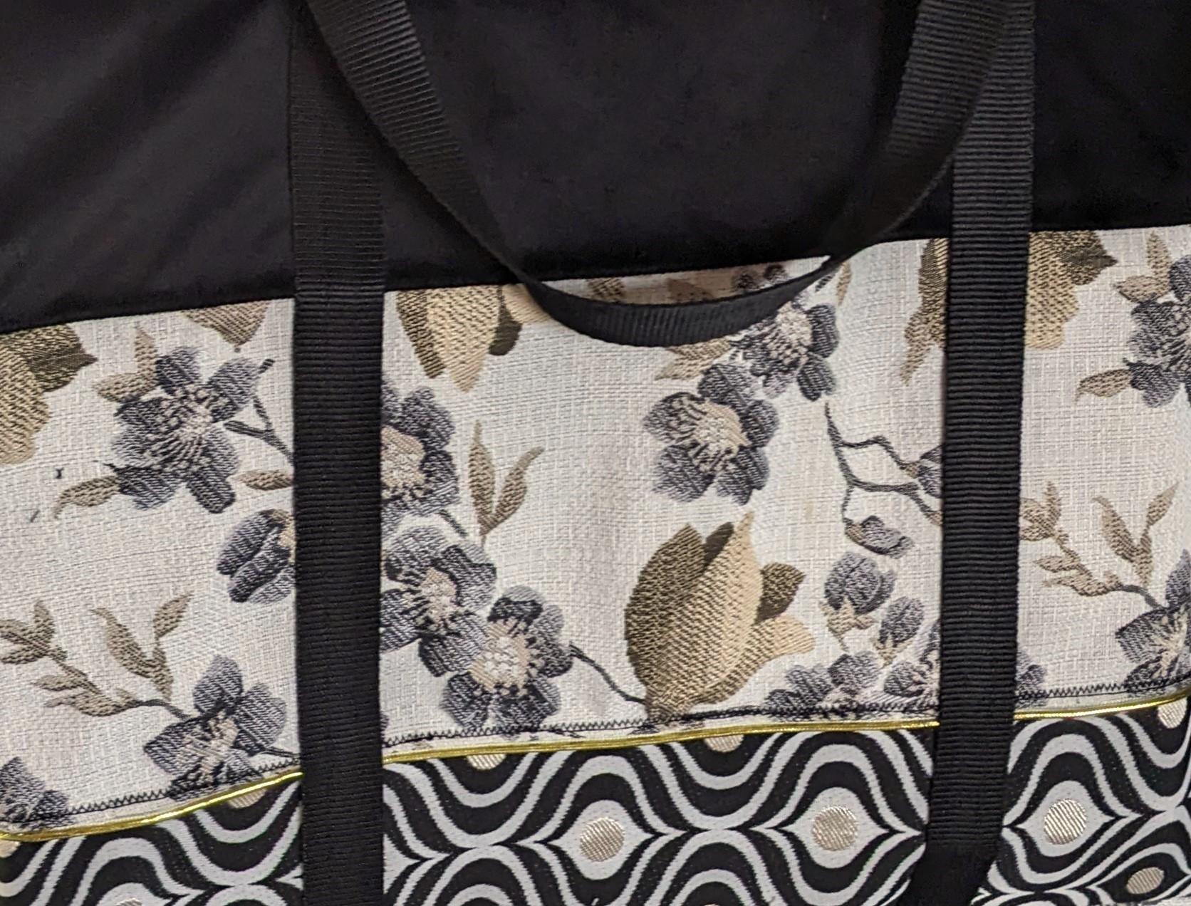 Sac Weekenders en toile Chic réversible Easyjet – Image 4