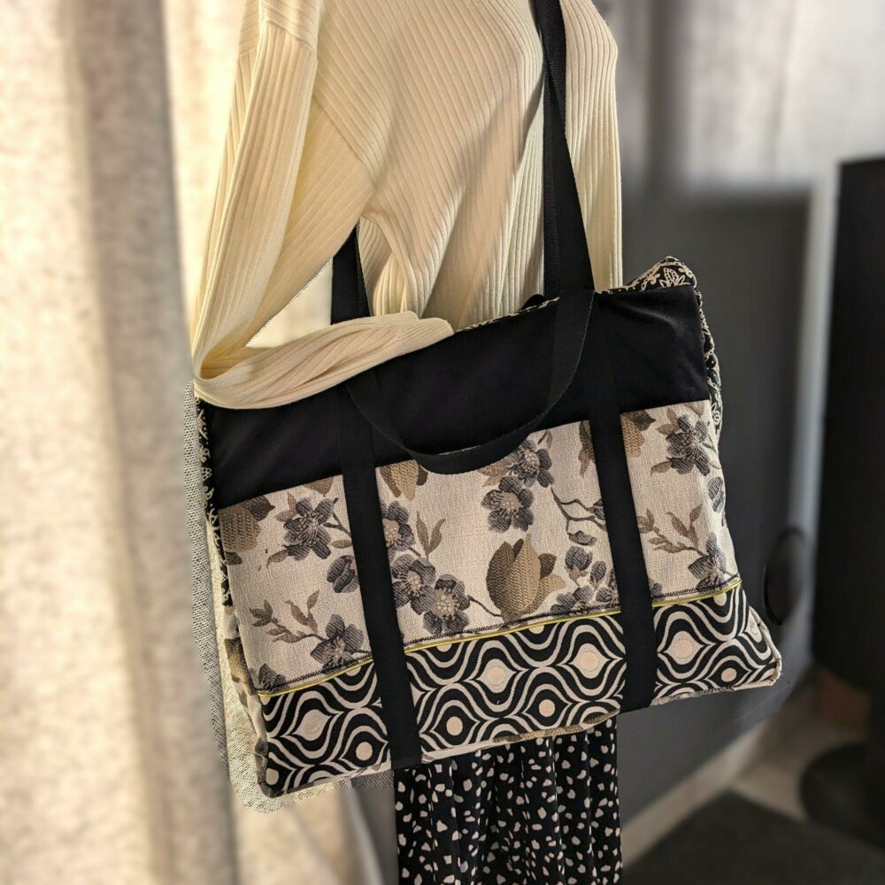 Sac Weekenders en toile Chic réversible Easyjet