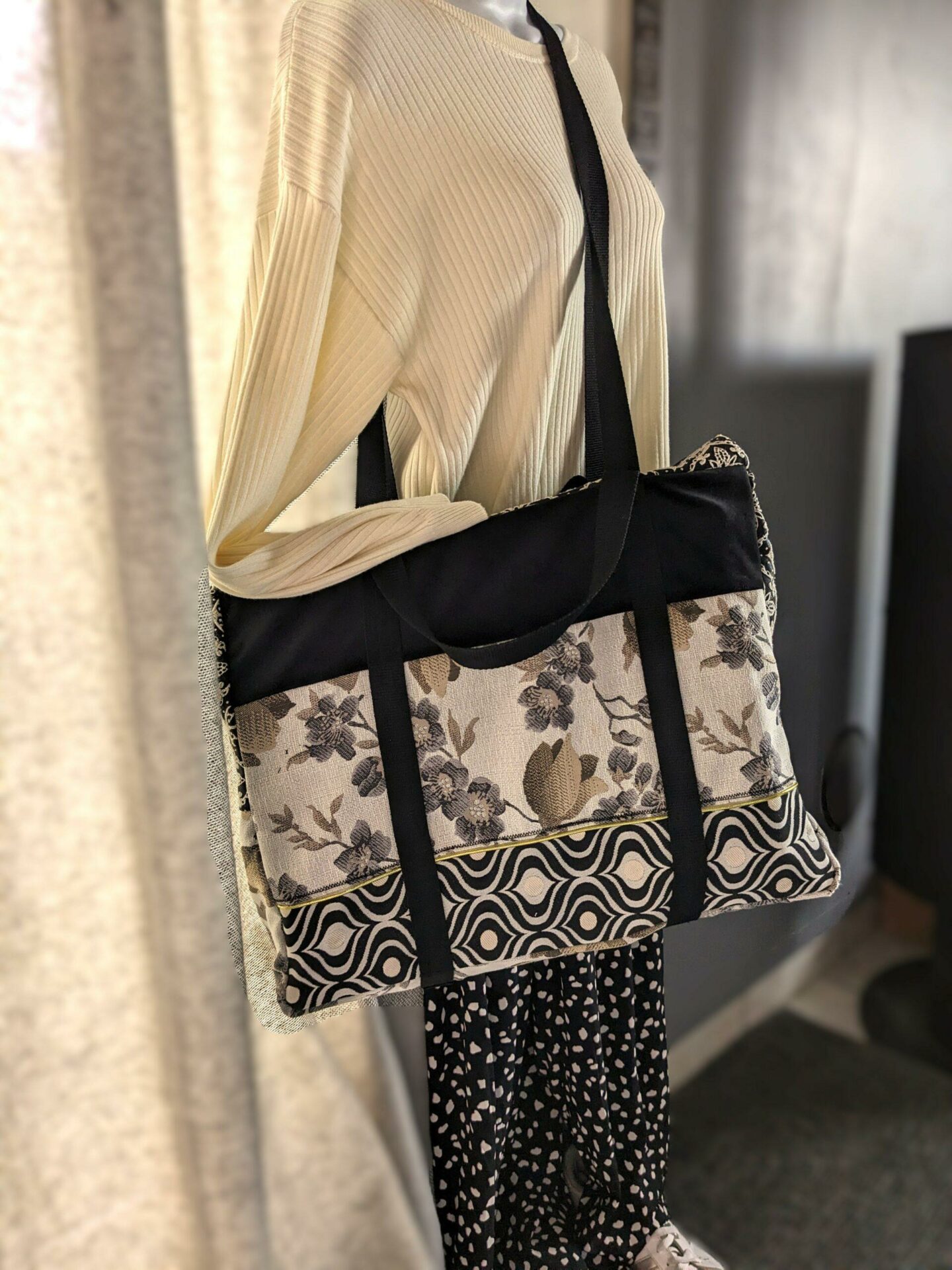 Sac Weekenders en toile Chic réversible Easyjet