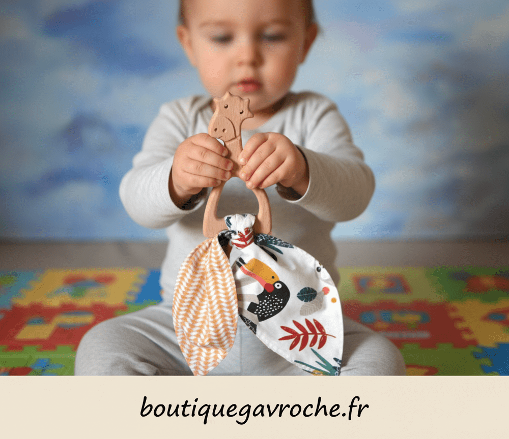  Hochet Girafe et Oreilles Toucan