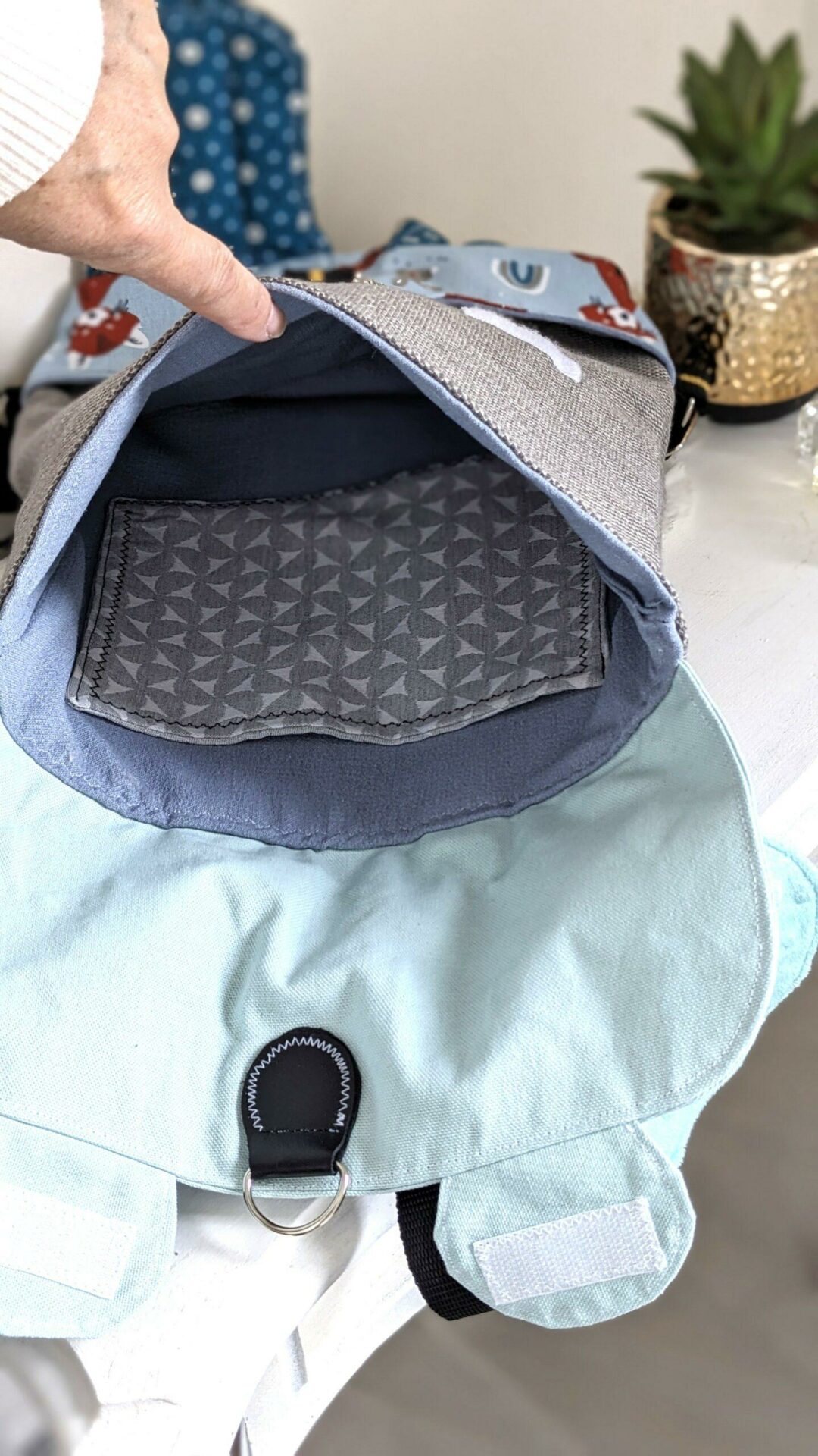 Cartable Les petits renards (commande personnalisée AARON) – Image 6
