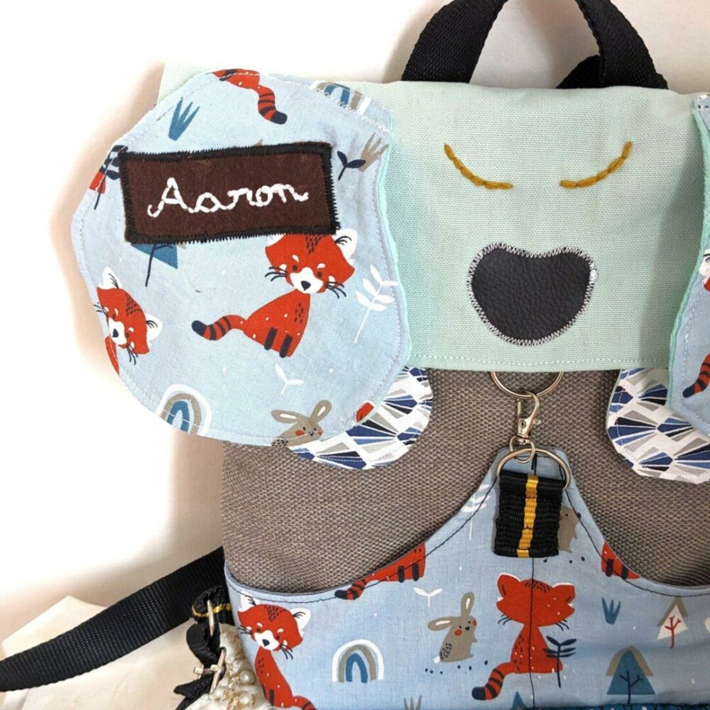 Cartable Les petits renards (commande personnalisée AARON)