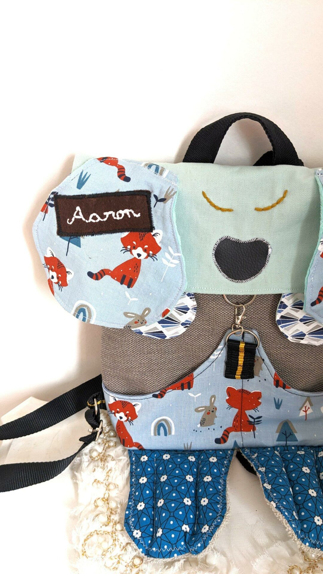 Cartable Les petits renards (commande personnalisée AARON)