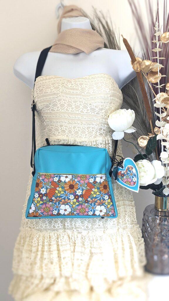 Sac Maui, le luxe corrézien. Modèle unique , cadeau anniversaire mariage pour des noces de cretonne.