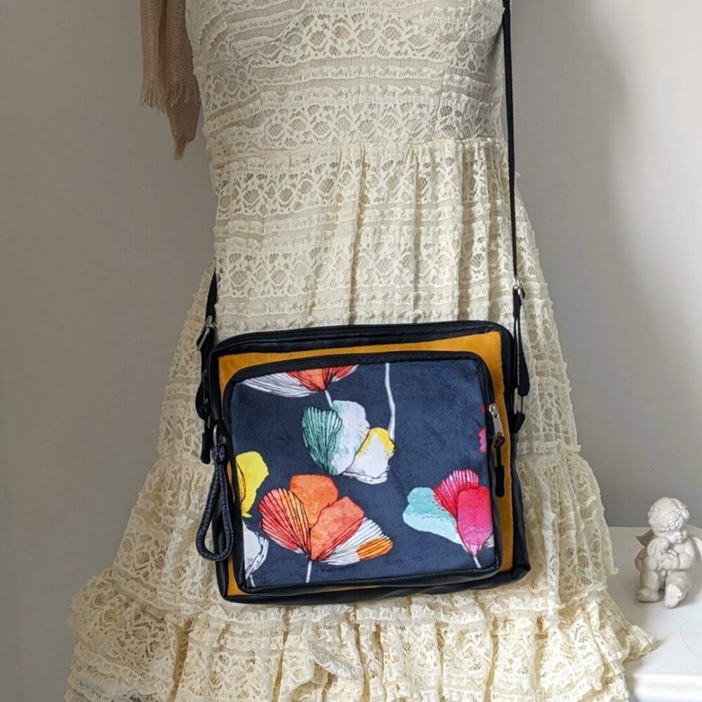 Sac bandoulière 2-en-1  Jardin de Monet 