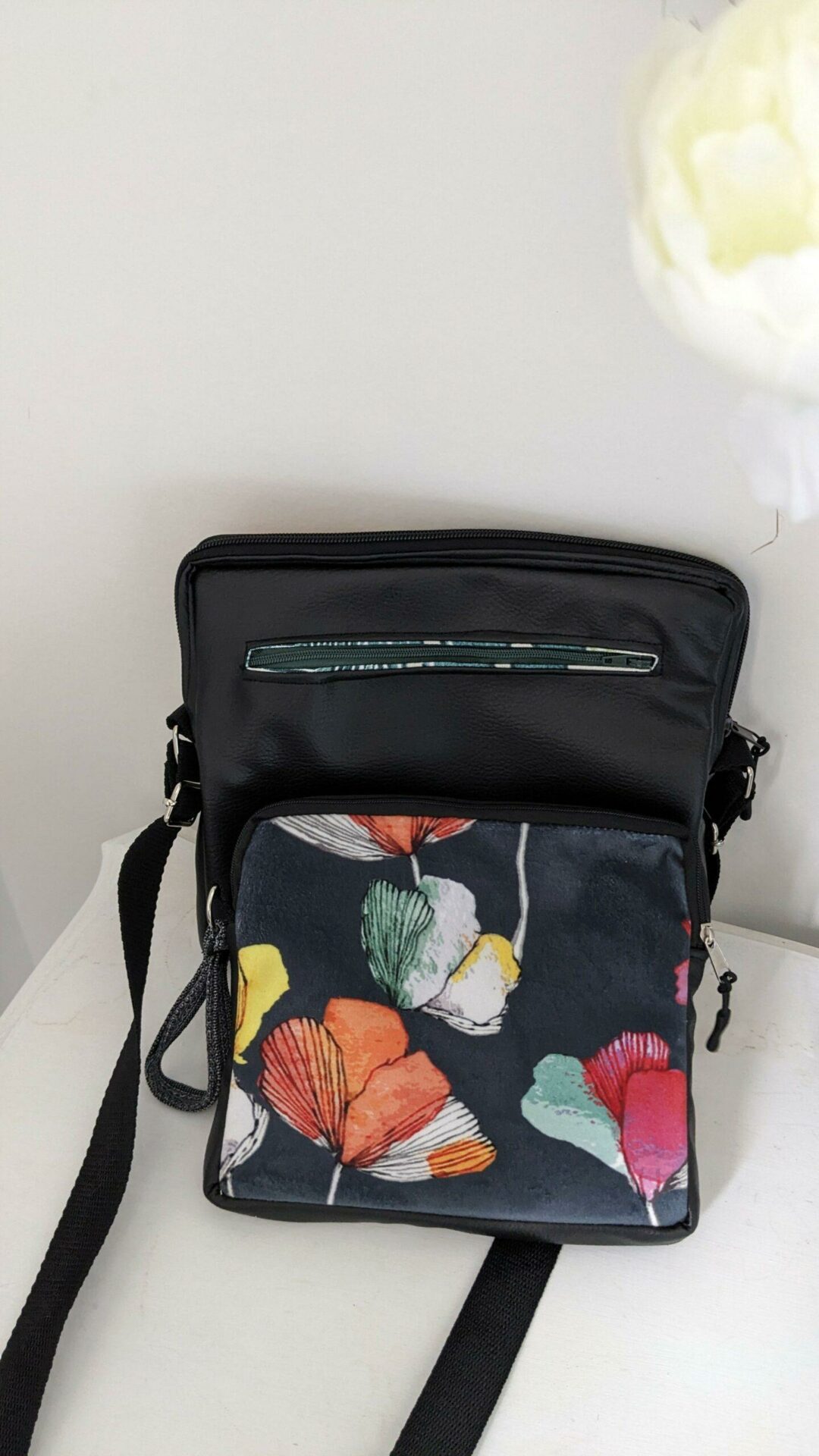 Sac bandoulière 2-en-1 Jardin de Monet – Image 6