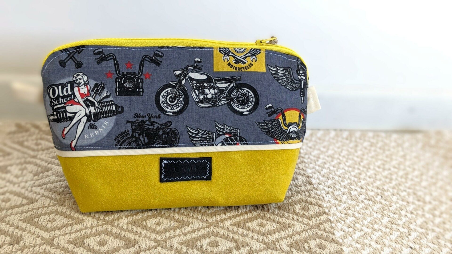 Trousse de toilette Vintage Moto – Image 4