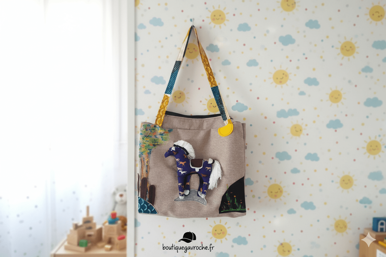 Sac Mon adorable ami PONEY (frais de port offert) – Image 5
