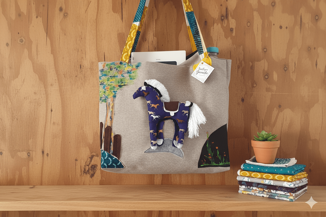 Sac Mon adorable ami PONEY (frais de port offert)