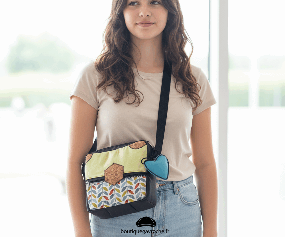 Sac unique boutiquegavroche cadeau anniversaire mariage noces de coton cretonne