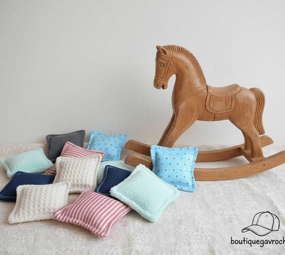 Lot de 10 sacs sensoriels Montessori UNIS à textures