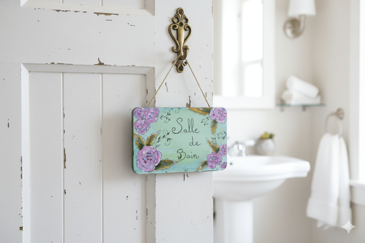 Pancarte Salle de Bain