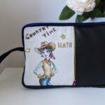 Sac unique peint noces cretonne