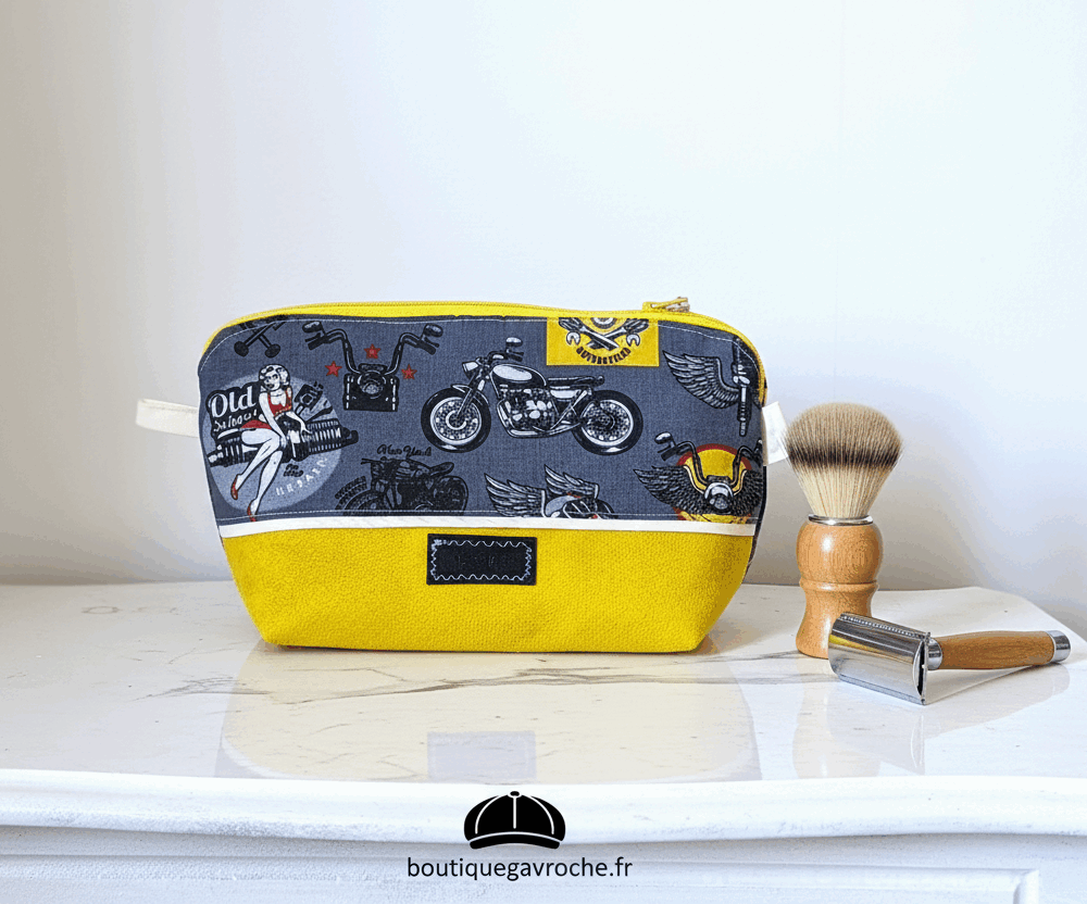 Trousse de toilette Vintage Moto