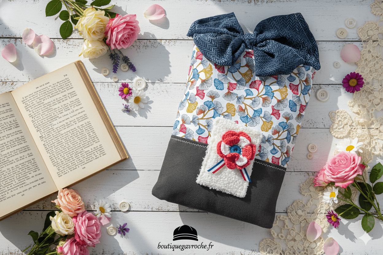 Pochette Livre "Ginkgo Biloba" - Idéal Noces de Cretonne (frais de port offert) – Image 4