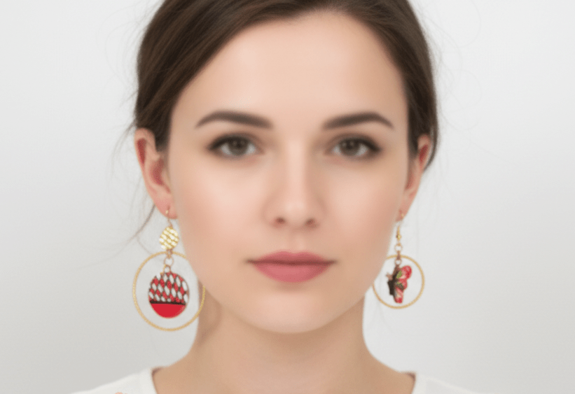 Boucles d'Oreilles Asymétriques SARDAIGNE – Image 6