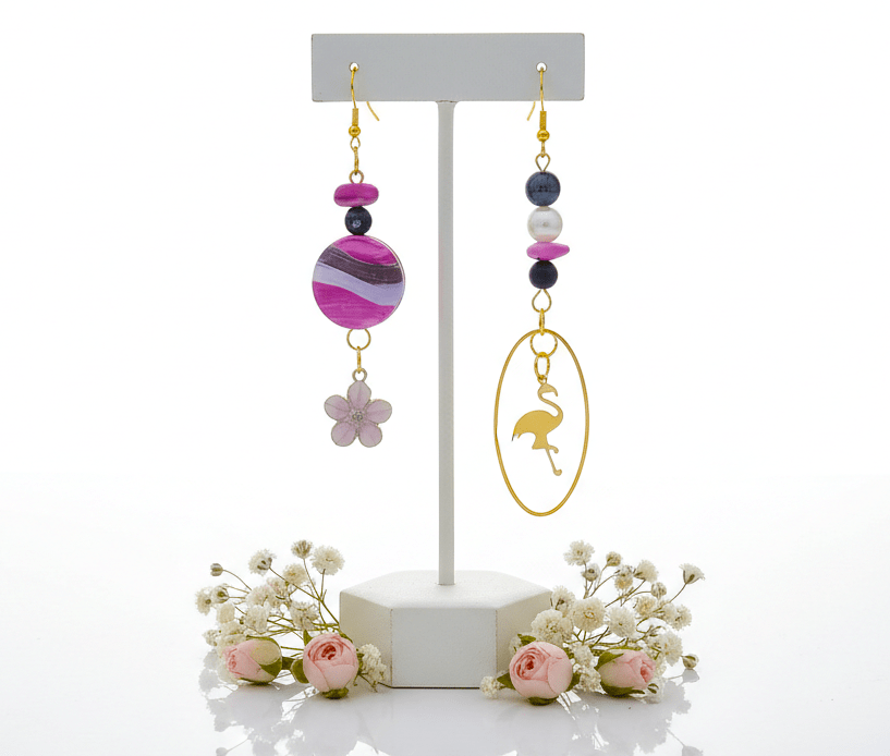 Boucles Oreilles Asymétriques MIAMI