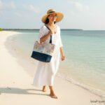 Noces de cretonne Sac de plage Modele unique Cadeau anniversaire mariage boutiquegavroche