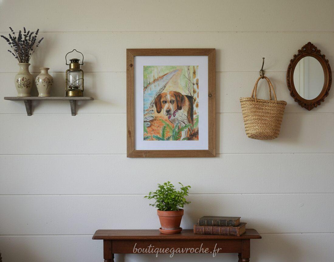 LOLA commande personnalisée Portrait Aquarelle