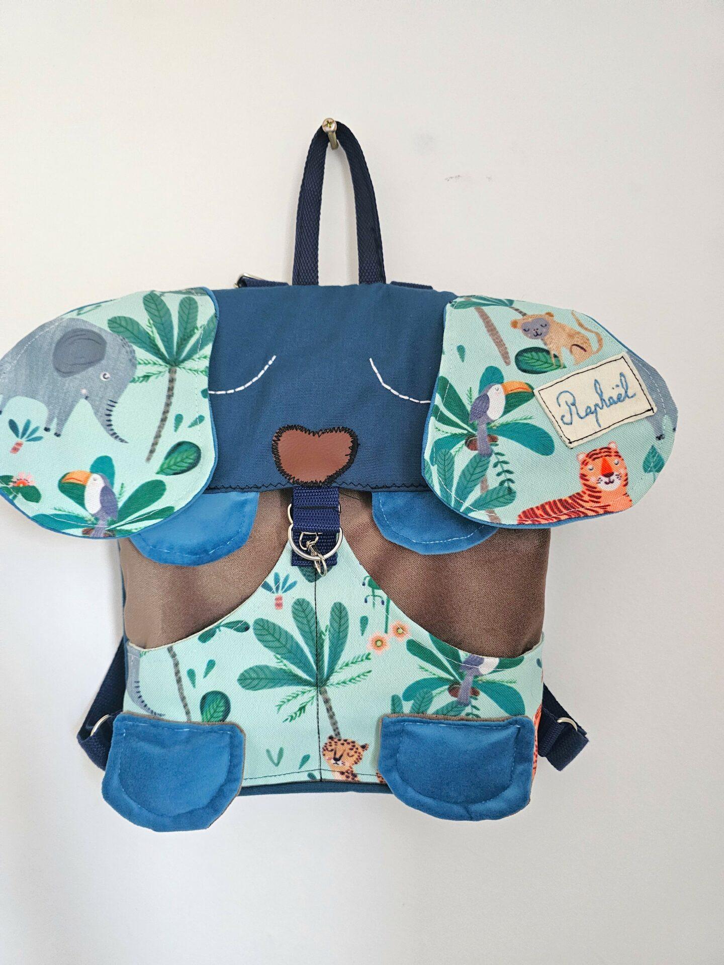 Cartable Enfant Personnalisé pour RAPHAEL: Une Pièce Unique pour la Rentrée – Image 2