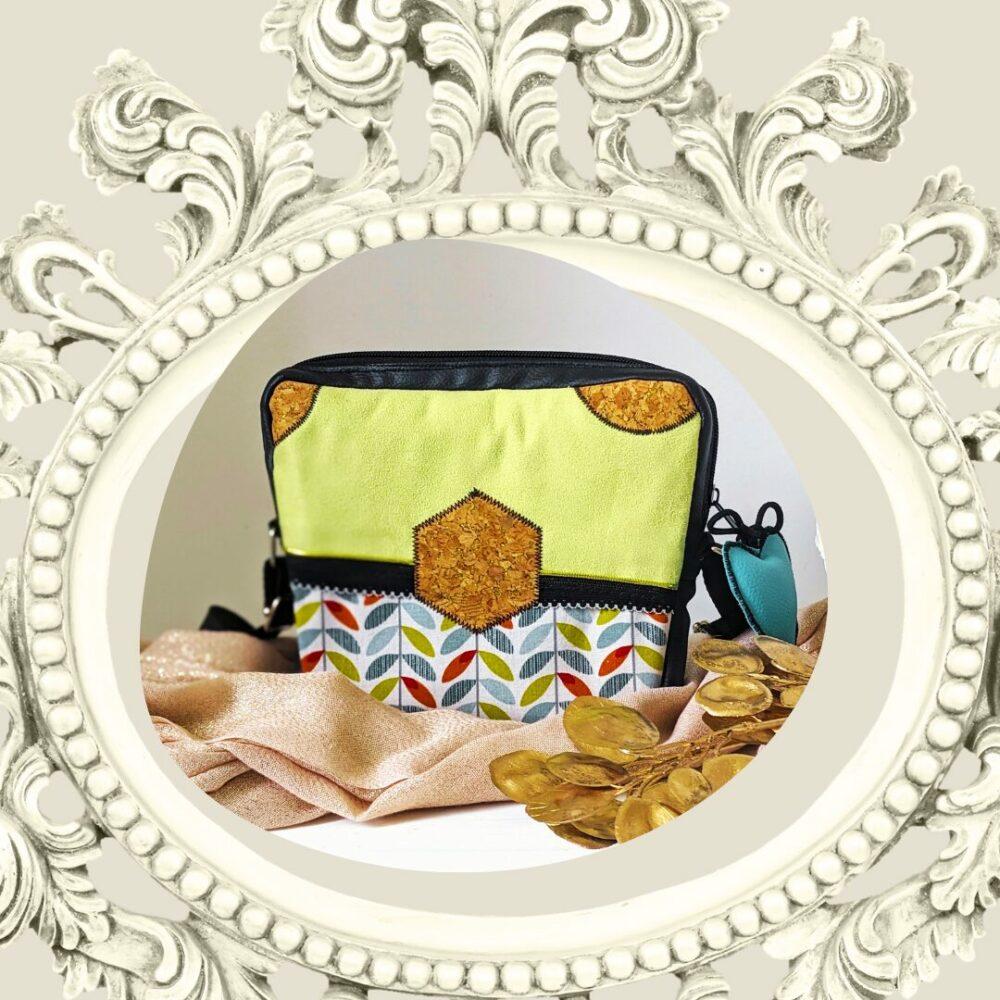 Sac noces de cretonne anniversaire mariage fait main brive en Corrèze idée cadeau unique et personnalisable boutiquegavroche.fr